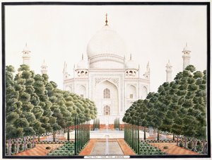 Taj puutarhasta, n. 1815