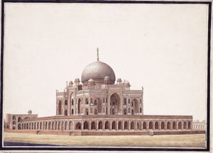 Humayunin hauta, noin 1820