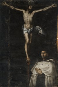 Crucificado San Juan de la Cruzissa tekijältä Agustín del Castillo