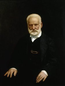 Victor Hugon muotokuva 1802-1885.