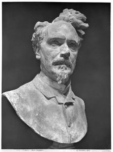 Henri Rochefortin (1830-1913) rintakuva (kipsi)