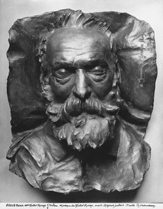 Victor Hugon kuolinaamio, 1885 (pronssi)