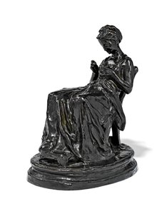 La Brodeuse, 1800-luvun loppu - 1900-luvun alku (pronssi)