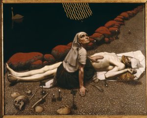 A.Gallen-Kallela, Mutter des Lemminkain. tekijältä Akseli Gallen Kallela
