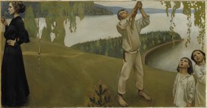 Kevät, 1903 tekijältä Akseli Gallen Kallela
