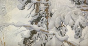 Talvi, 1902 tekijältä Akseli Gallen Kallela