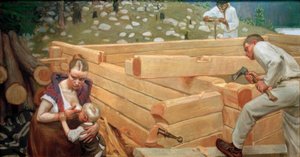 Bauen tekijältä Akseli Valdemar Gallen-Kallela
