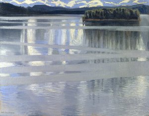 Lake Keitele tekijältä Akseli Valdemar Gallen-Kallela