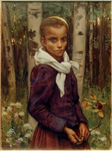 Mädchen tekijältä Akseli Valdemar Gallen-Kallela