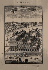 Semiramiksen riippuvat puutarhat, 1683
