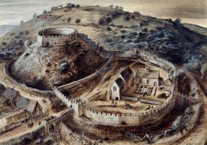 Totnesin linna, 1300-luku, 1960-luku