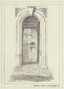 Brooks Yard, Upper Thames Street tekijältä Alan Stapleton