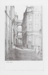London Lanes: Carter Lane (litografia)