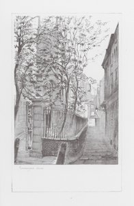 London Lanes: Ironmonger Lane (litografia).
