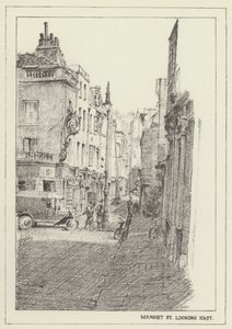 Market Street, katsoen itään tekijältä Alan Stapleton