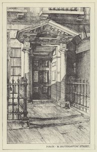 Porch, 19, Southampton Street tekijältä Alan Stapleton