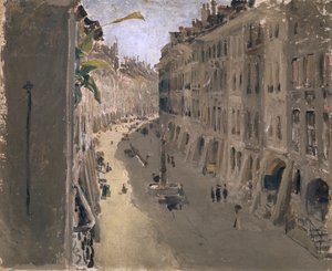 Justice Alley Bernissä, noin 1880-1890 tekijältä Albert Anker