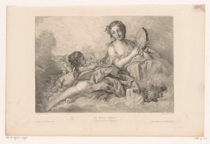 Muse Erato putolla ja tamburiinilla La muse Erato (kokoelma Richard Wallace) (otsikko esineessä) tekijältä Albert Ardail