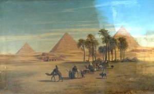 Gizan pyramidit, Egypti tekijältä Albert August Zimmermann