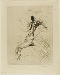 Apotheosis, levy kaksitoista alkaen Woman tekijältä Albert Besnard