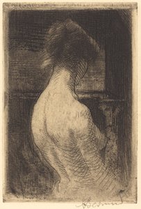 Naisen selkä (Dos de Femme) tekijältä Albert Besnard