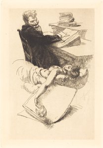 Etukappale elokuvalle "The Clemenceau Affair" tekijältä Albert Besnard