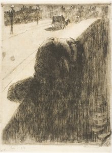 Itsemurha, levy yksitoista alkaen Woman tekijältä Albert Besnard