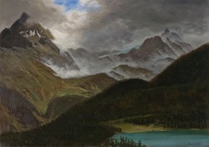 Maisema tekijältä Albert Bierstadt