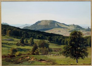Maisema - Hill ja Dale tekijältä Albert Bierstadt