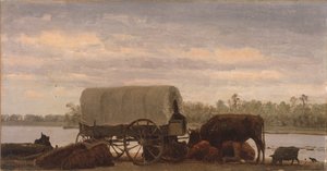 Keskipäivä lautasella tekijältä Albert Bierstadt