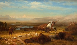 Buffalon viimeinen tekijältä Albert Bierstadt