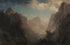 Näkymä Yosemiten laaksossa tekijältä Albert Bierstadt