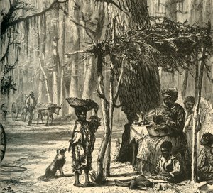 Tienvarsikohtaus Charlestonia lähellä, 1872. tekijältä Albert Bobbett