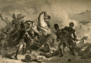 New Orleansin taistelu – kenraali Pakenhamin kuolema, 1878.