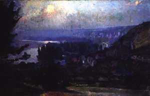 Näkymä Vetheuilista tekijältä Albert Charles Lebourg