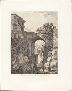 Vesiputous ja Ponte di San Rocco Tivolissa