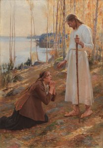 Kristus ja Maria Magdaleena – suomalainen legenda tekijältä Albert Edelfelt
