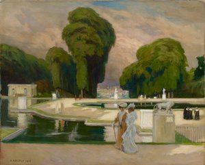St. Cloud Parkista, Pariisista tekijältä Albert Edelfelt