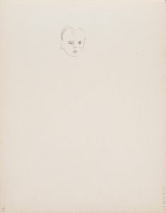 Lapsen pää tekijältä Albert Edelfelt