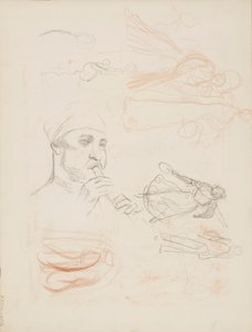 Henkilöluonnoksia tekijältä Albert Edelfelt