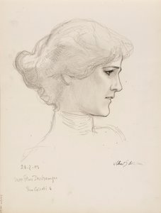 Flore Deschamps tekijältä Albert Edelfelt