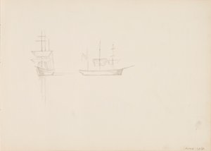 Purjelaivoja tekijältä Albert Edelfelt