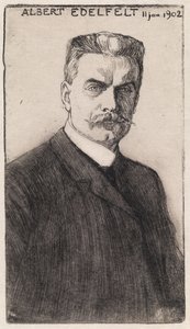 Omakuva tekijältä Albert Edelfelt