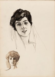 Naishahmoja tekijältä Albert Edelfelt