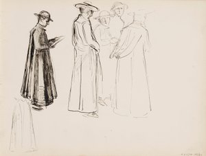 Papistoa tekijältä Albert Edelfelt