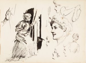 Nimetön tekijältä Albert Edelfelt
