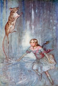 Kuvitus Liisa ihmemaassa (värinen lito)