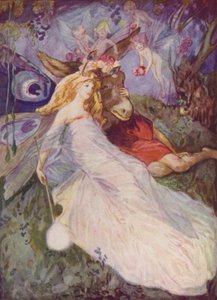 Shakespeare: Bottom and the Fairy Queen, Kesäyön unelma, IV näytös, I kohtaus (värilitho)
