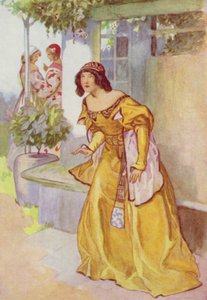 Shakespeare: Paljon melua tyhjästä (väri litho)
