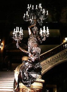 Torchere Grand Staircasen